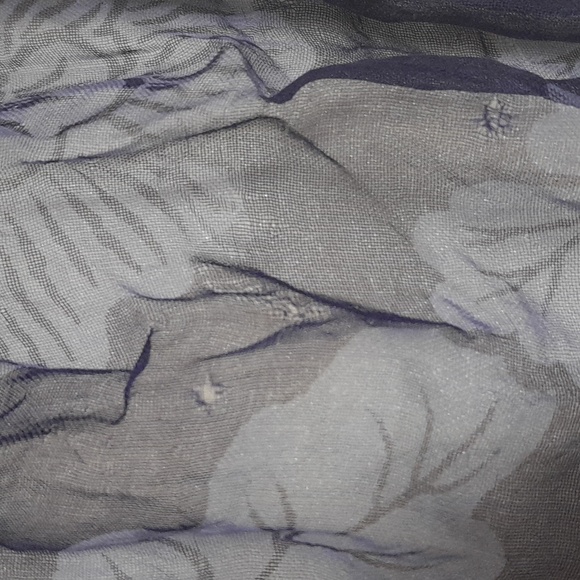 Tommy Bahama blue floral blazer/jacket and scarf set size 8/10 M - Picture 13 of 13